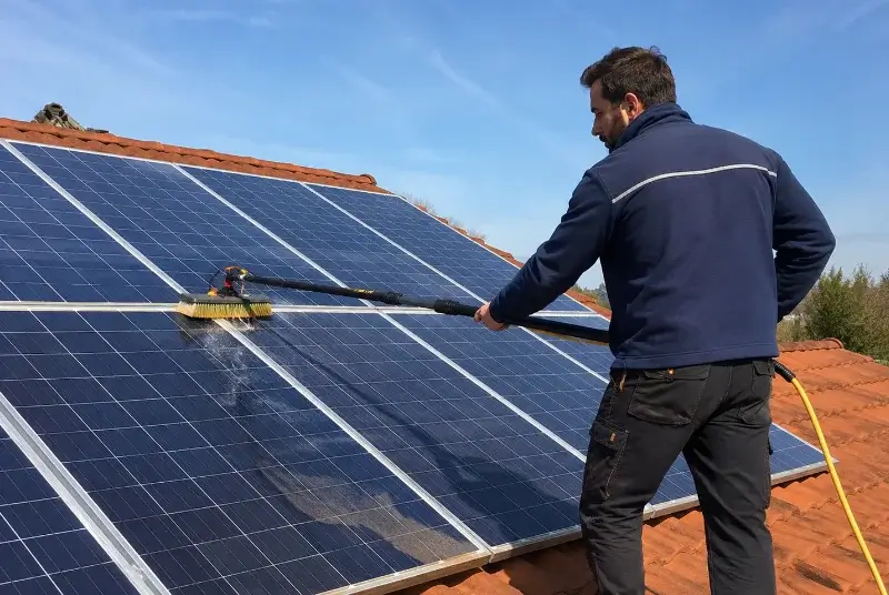 Nettoyage et entretien de panneaux solaires à Saint-Lambert-la-Potherie